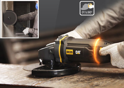 CAT 2350W leņķa slīpmašīna 230mm DX35