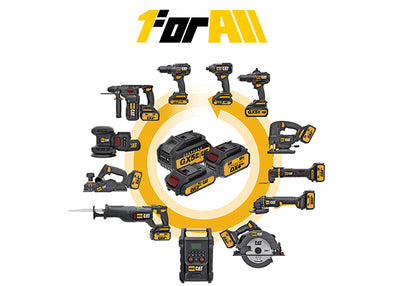 CAT 18V Bezsuku SDS perforātors 26mm, 2.2J DX21