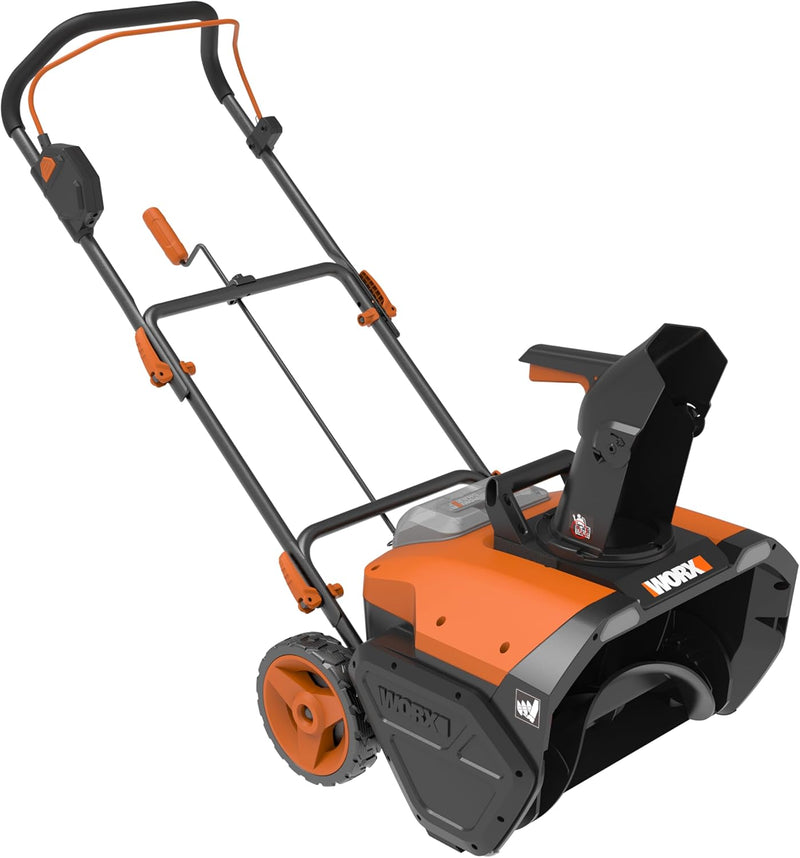 WORX 40V Nitro bezvadu bezsuku sniega pūtējs WG471E ar akumulatoru un lādētāju