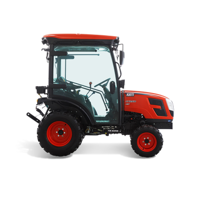 Kioti  CX2510CH traktors no sāna 