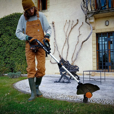 Worx 20V 33cm bezvadu zāles trimmeris WG173E ar akumulatoru un lādētāju
