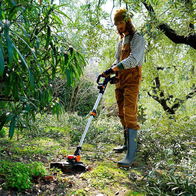Worx 20V 33cm bezvadu zāles trimmeris WG173E ar akumulatoru un lādētāju