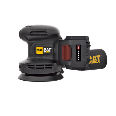 CAT 18V ekscentra slīpmašīna 125mm bez akumulatora DX42B)