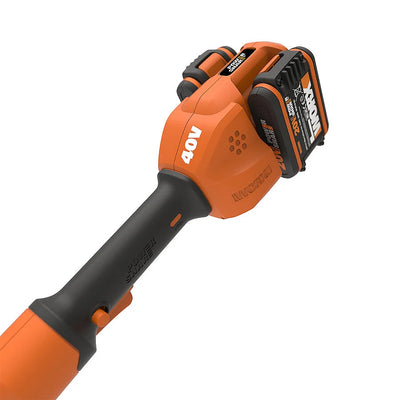 Worx 40V 33cm bezvadu zāles trimmeris WG183E ar akumulatoru un lādētāju
