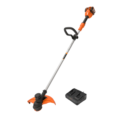 Worx 40V 33cm bezvadu zāles trimmeris WG183E ar akumulatoru un lādētāju