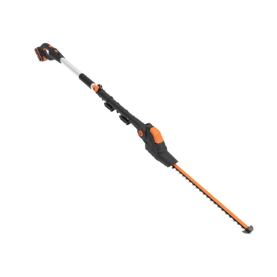 Worx 20V 45cm dzīvžogu šķeres ar pagarinājumu WG252E ar akumulatoru un lādētāju