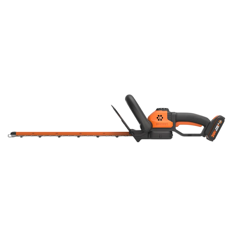 Worx 20V Powershare 50cm dzīvžogu šķeres WG261E ar akumulatoru un lādētāju