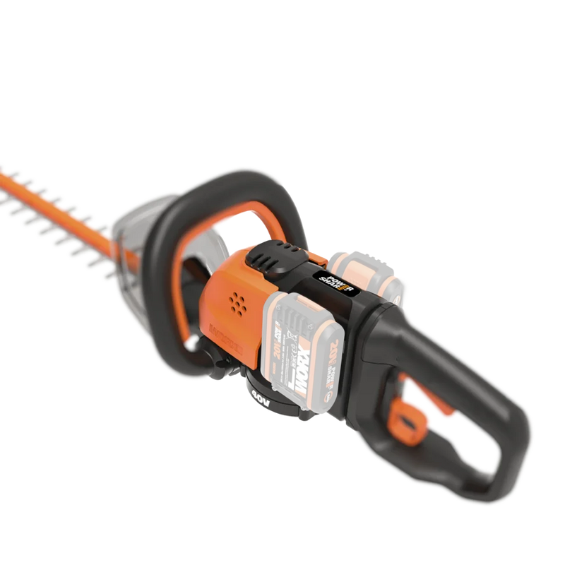 Worx 40V Powershare 60cm dzīvžogu šķeres WG284E.9 bez akumulatora un lādētāja
