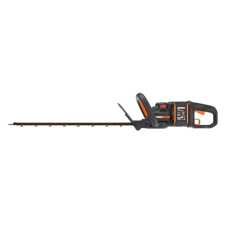 Worx 40V Powershare 61cm dzīvžogu šķeres WG286E ar akumulatoru un lādētāju