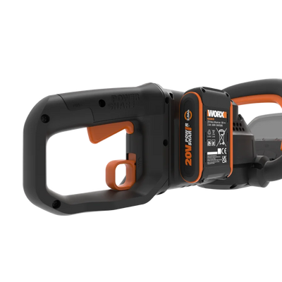 Worx 40V Powershare 61cm dzīvžogu šķeres WG286E ar akumulatoru un lādētāju