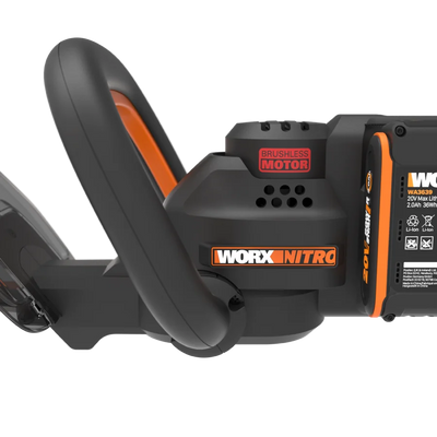 Worx 40V Powershare 61cm dzīvžogu šķeres WG286E ar akumulatoru un lādētāju