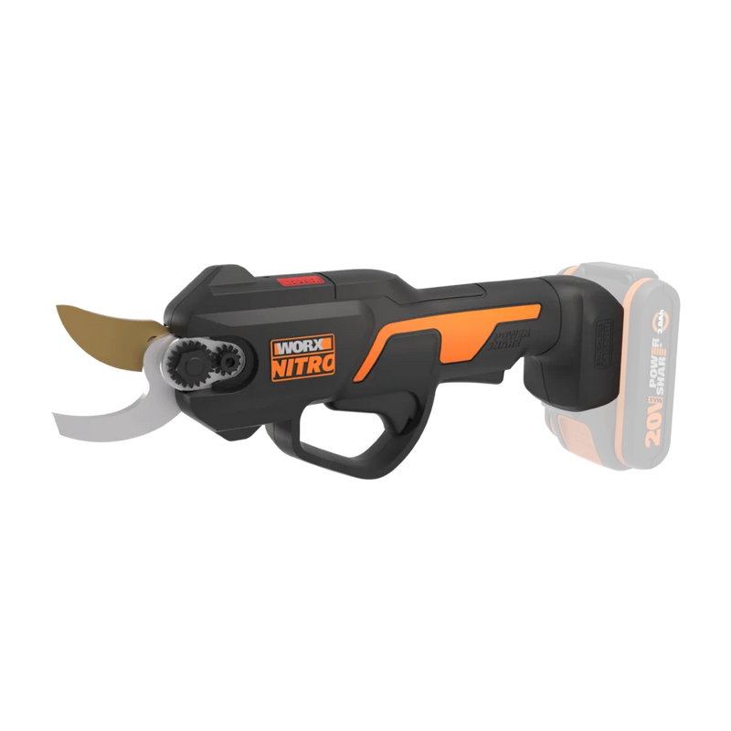 Worx 20V PowerShare bezsuku griešanas šķēres WG330E, 25mm griešanas jauda, bez akumulatora