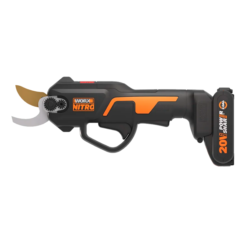 Worx 20V PowerShare bezsuku griešanas šķēres WG330E, 25mm griešanas jauda, akumulators iekļauts