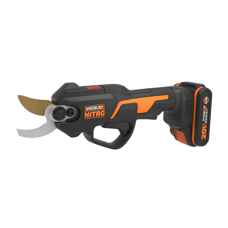 Worx 20V PowerShare bezsuku griešanas šķēres WG330E, 25mm griešanas jauda, akumulators iekļauts