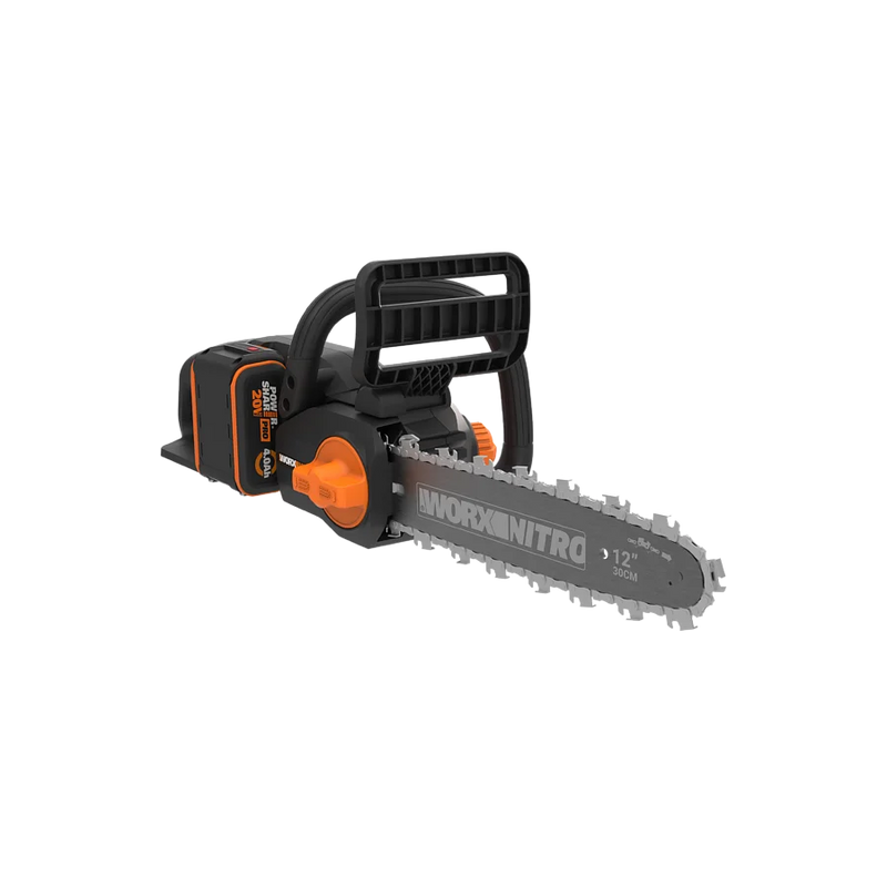 Worx 20V 30cm bezvadu bezsuku ķēdes zāģis WG350E bez akumulatora un lādētāja