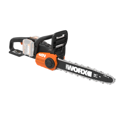 Worx 40V 35 cm bezvadu bezsuku ķēdes zāģis WG384E.9 bez akumulatora un lādētāja