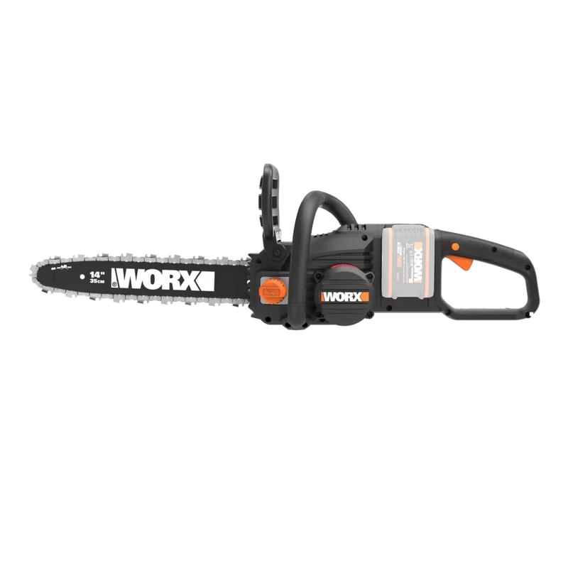 Worx 40V 35 cm bezvadu bezsuku ķēdes zāģis WG384E.9 bez akumulatora un lādētāja