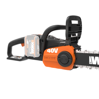 Worx 40V 35 cm bezvadu bezsuku ķēdes zāģis WG384E.9 bez akumulatora un lādētāja