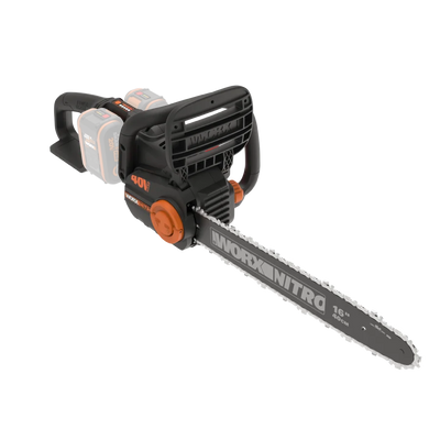 Worx 40V 40cm bezvadu bezsuku ķēdes zāģis WG385E.9 bez akumulatora un lādētāja