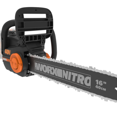 Worx 40V 40cm bezvadu bezsuku ķēdes zāģis WG385E.9 bez akumulatora un lādētāja