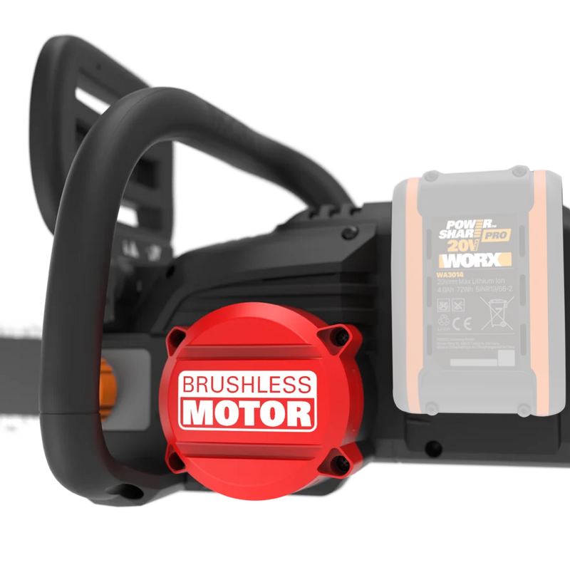 Worx 40V 40cm bezvadu bezsuku ķēdes zāģis WG385E.9 bez akumulatora un lādētāja