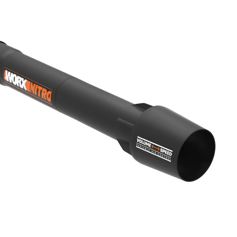 Worx 80V PowerShare bezsuku muguras gaisa pūtējs WG572E ar akumulatoriem