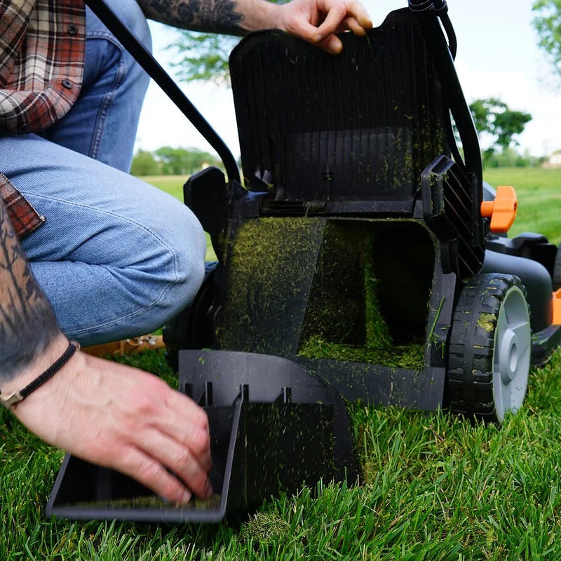 Worx stumjamais zāles pļāvējs ar akumulatoru 40cm 40V 2x4Ah WG743E