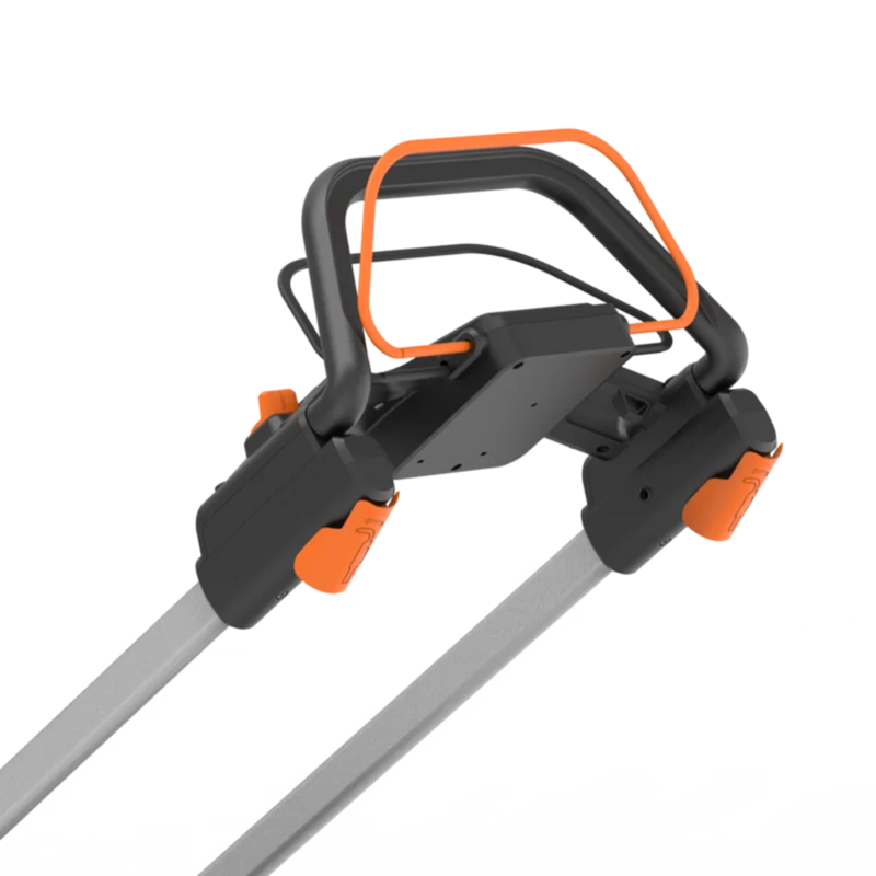 Worx bezsuku pašgājējs zāles pļāvējs ar akumulatoru 46cm 40V 2x4Ah WG749E