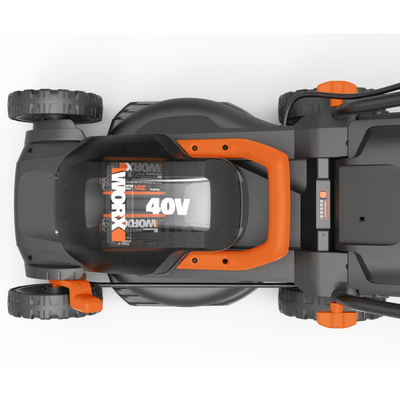 Worx stumjamais zāles pļāvējs ar akumulatoru 34cm 2x2.5Ah 40V WG779