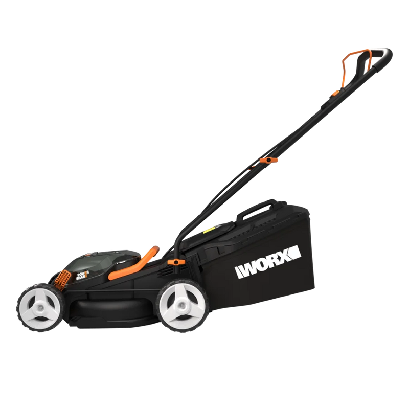 Worx stumjamais zāles pļāvējs ar akumulatoru 34cm 2x2.5Ah 40V WG779