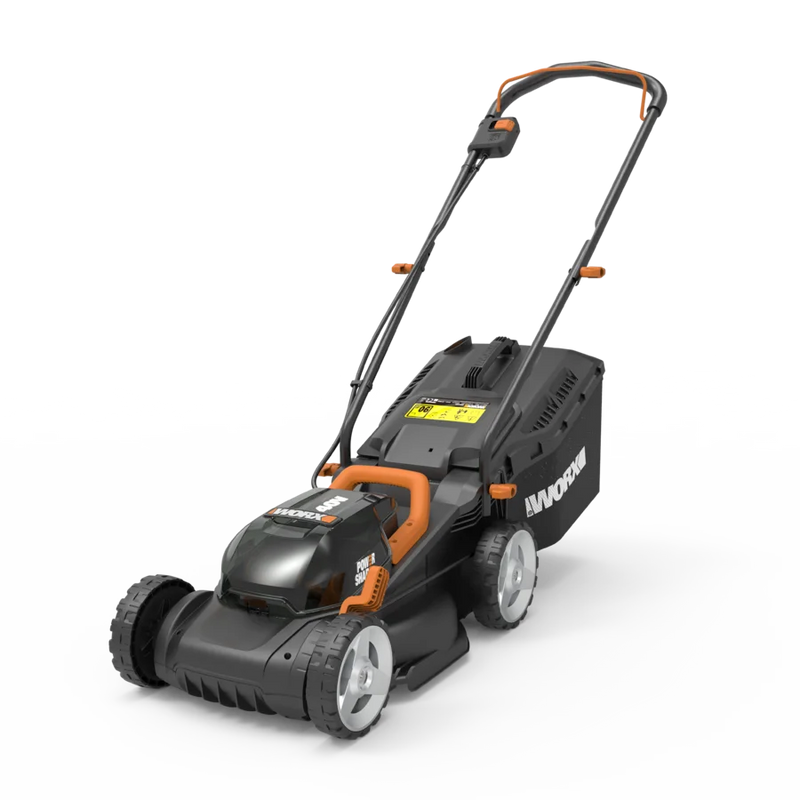 Worx stumjamais zāles pļāvējs ar akumulatoru 34cm 2x2.5Ah 40V WG779