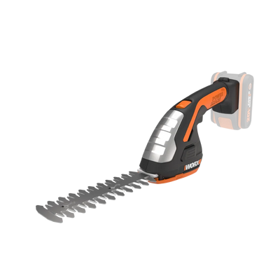 Worx 20V bezvadu 3-in-1 ZEN zāles un krūmu šķēres WG801E.9, bez akumulatora un lādētāja