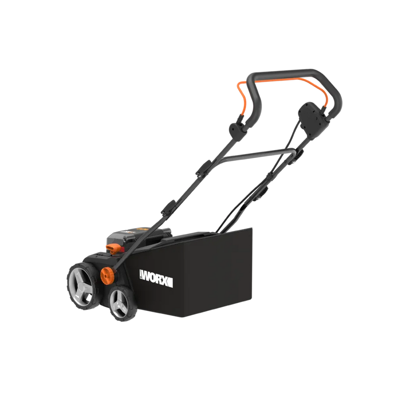 Worx 40V bezvadu bezsuku skarifikātors un aerators WG855E.9 bez akumulatora un lādētāja