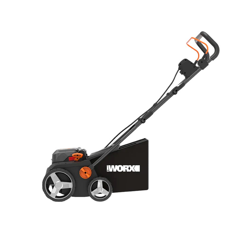 Worx 40V bezvadu bezsuku skarifikātors un aerators WG855E.9 bez akumulatora un lādētāja