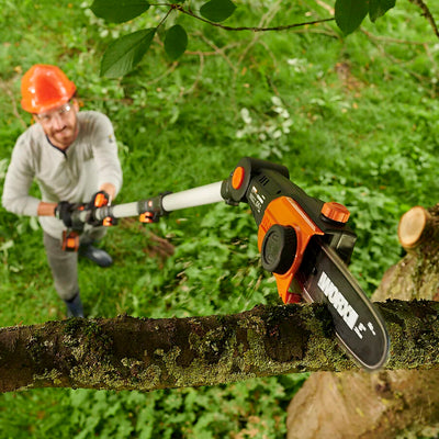 Worx 20V 18cm bezvadu zaru zāģis WG349.E bez akumulatora un lādētāja