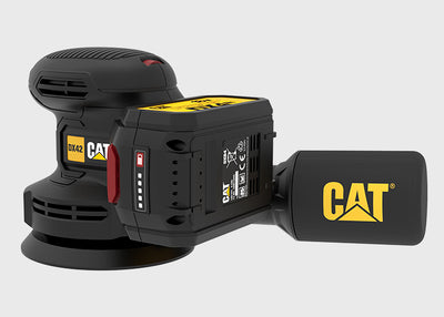 CAT 18V ekscentra slīpmašīna 125mm bez akumulatora DX42B)