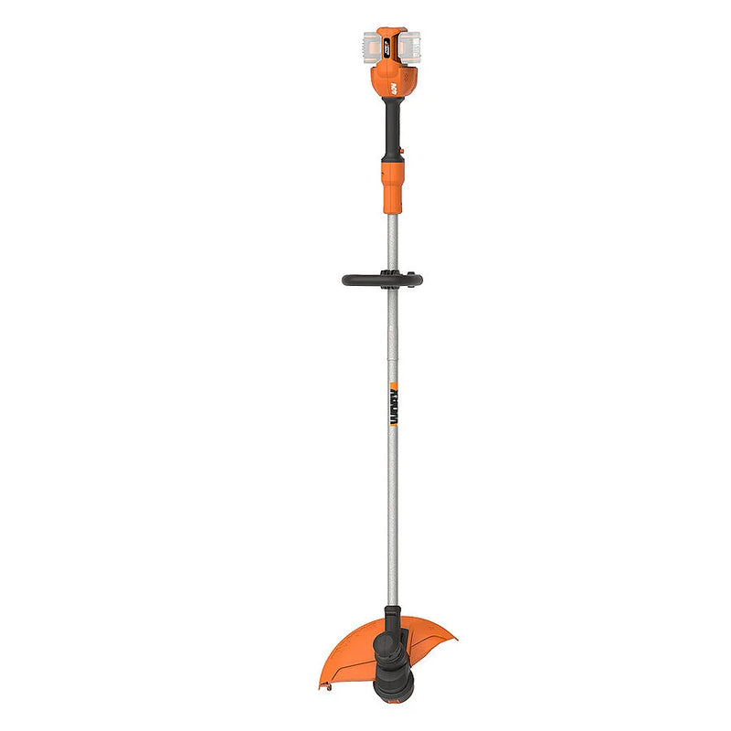 Worx 40V 33cm bezvadu zāles trimmeris WG183E.9 bez akumulatora un lādētāja