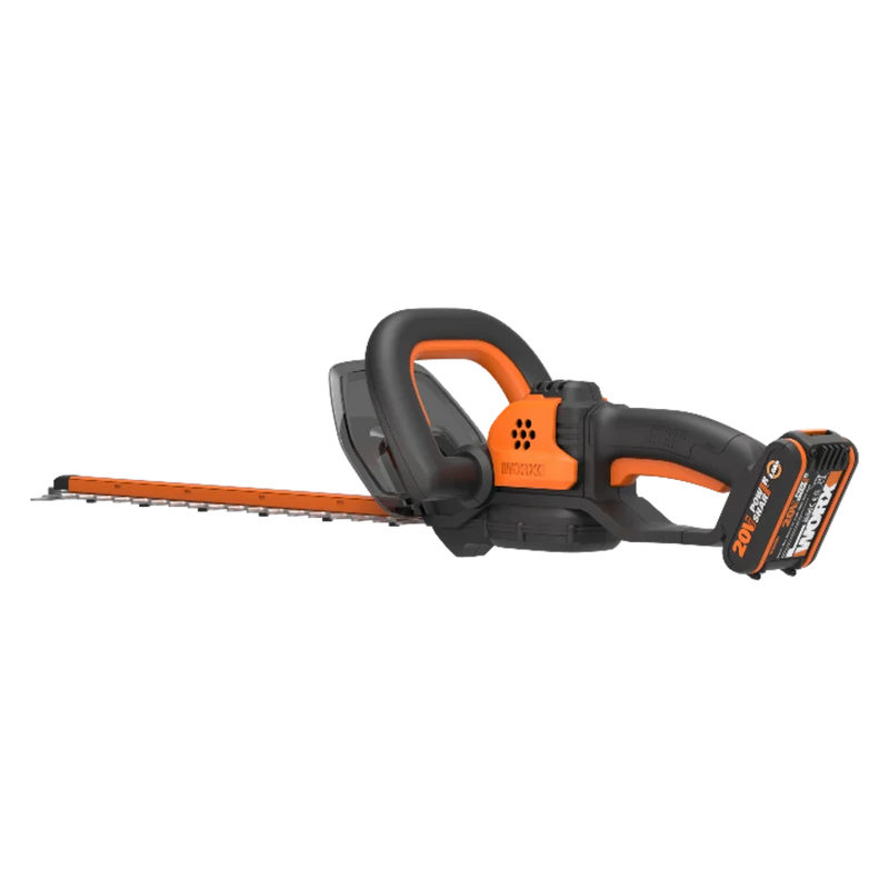 Worx 20V Powershare 50cm dzīvžogu šķeres WG261E ar akumulatoru un lādētāju