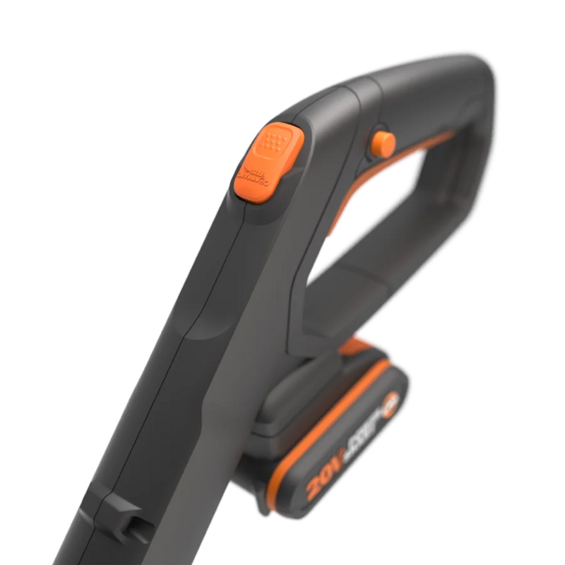 Worx 20V 30cm bezvadu zāles trimmeris WG163E.2 ar akumulatoru un lādētāju