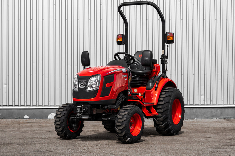 KIOTI CX2510H mini traktors ar hidrostatisko piedziņu 