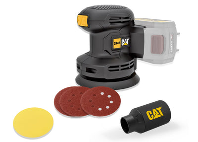 CAT 18V ekscentra slīpmašīna 125mm bez akumulatora DX42B)