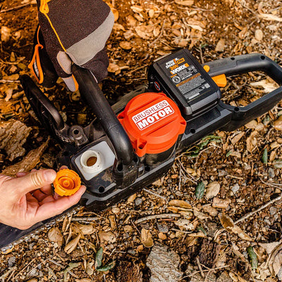 Worx 40V 40cm bezvadu bezsuku ķēdes zāģis WG385E.9 bez akumulatora un lādētāja