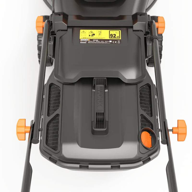 Worx stumjamais zāles pļāvējs ar akumulatoru 40cm 40V 2x4Ah WG743E